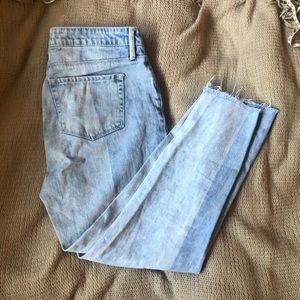Pacsun two-toned skinny straight jeans